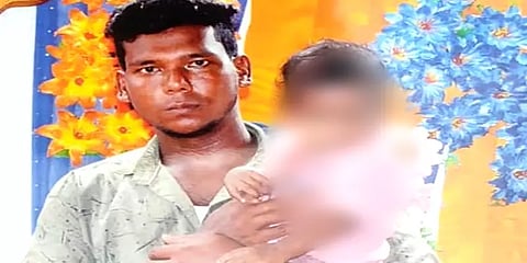 குழந்தையின் தலையில் கல்லை போட்டு கொலை செய்தது யார்? போலீசார் கிடுக்குப்பிடி விசாரணை