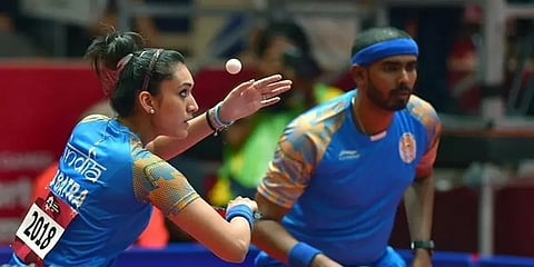 ஒலிம்பிக்: டேபிள் டென்னிஸ் கலப்பு இரட்டையர் பிரிவில் இந்தியா தோல்வி