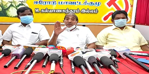 ஈரோடு: மக்கள் விரோத மத்திய அரசு நீடிக்கக் கூடாது - திருப்பூர் எம்பி கே.சுப்பராயன்