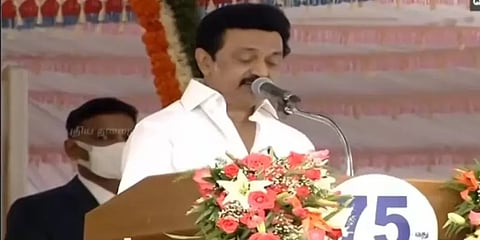 கோட்டையில் கொடியேற்றும் வாய்ப்பை வழங்கிய தமிழ்நாட்டு மக்களுக்கு நன்றி -  மு.க.ஸ்டாலின்