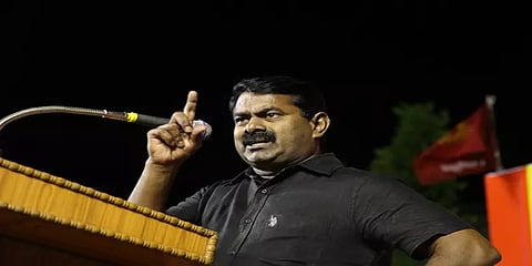 சிலிண்டர் விலை தொடர்ந்து உயர்த்தப்படுவது நாட்டு மக்கள் தலையில் விழுந்த பேரிடி: சீமான்