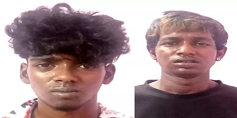 சென்னை: பெண்ணிடம் வழிப்பறியில் ஈடுபட்டதாக இருவர் கைது