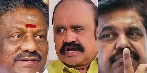 புகழேந்தி தொடர்ந்த அவதூறு வழக்கு: நேரில் ஆஜராவதிலிருந்து ஓபிஎஸ்-இபிஎஸ்ஸுக்கு விலக்கு