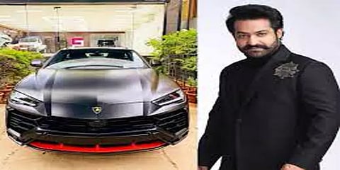 ரூ.3 கோடி லம்போர்கினி கார்  - ஃபேன்சி நம்பருக்கு ரூ.17 லட்சம் செலவழித்த ஜூனியர் என்டிஆர்