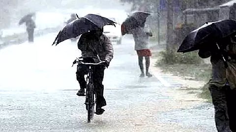 heavy rain