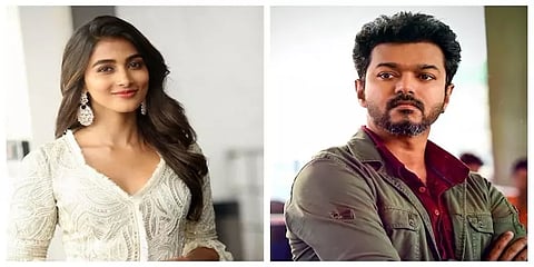 விஜயின் “பீஸ்ட்” திரைப்பட குழுவுடன் இணைந்த நடிகை பூஜா ஹெக்டே