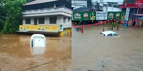 கேரளாவில் கொட்டித்தீர்க்கும் கனமழை - தாழ்வான பகுதிகளில் வெள்ளம்