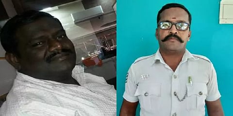 போக்குவரத்து காவலரை அமைச்சர் உதவியாளர் தாக்கியதாக புகார்