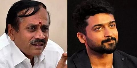 ”இத்தனை மொழிகளில் ஜெய்பீம் ஏன்?”  விமர்சித்த ஹெ.ராஜா.. லைக் போட்ட சூர்யா!