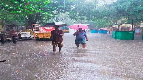 heavy rain