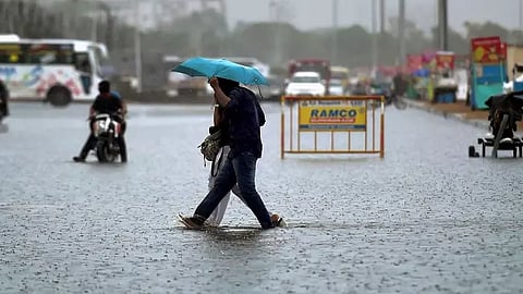 heavy rain