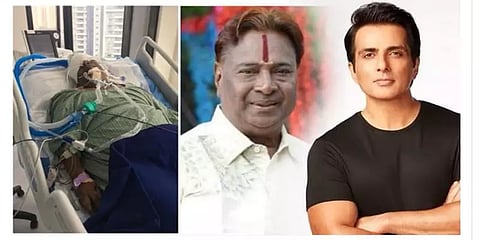 சிவசங்கர் மாஸ்டர் கொரோனாவால் பாதிப்பு: சிகிச்சைக்கு நிதியுதவி அளிப்பதாக சோனு சூட் உறுதி