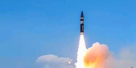 அதிநவீன ஏவுகணையான ‘அக்னி-P’ சோதனை வெற்றி