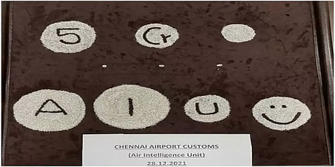 சென்னை: துபாய்க்கு கடத்தப்பட இருந்த ரூ. 5.76 கோடி மதிப்பிலான வைரங்கள் பறிமுதல்