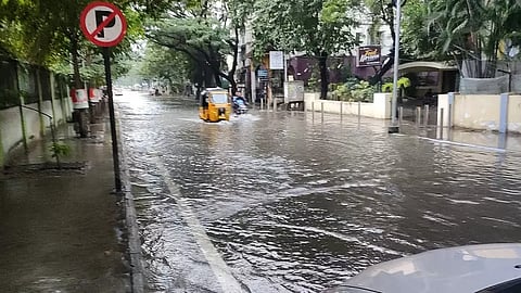 heavy rain