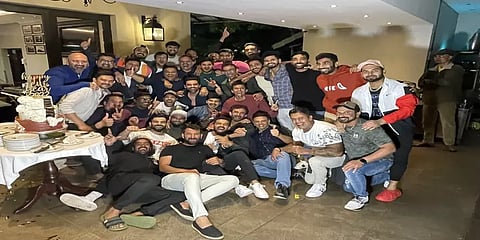 செஞ்சுரியனில் புத்தாண்டு கொண்டாடிய இந்திய கிரிக்கெட் வீரர்கள்