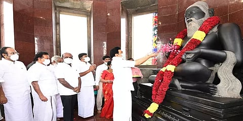 திருவள்ளுவர் திருநாள் - மு.க.ஸ்டாலின் உள்ளிட்ட அமைச்சர்கள் மரியாதை