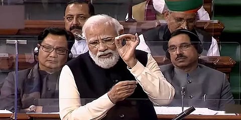 "வாரிசு அரசியல் முதல் சீக்கியப் படுகொலை வரை" - காங்கிரஸை கடுமையாக சாடிய பிரதமர் மோடி