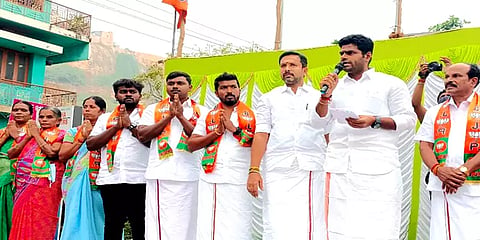 "கருணாநிதியின் அதே 'டெக்னிக்' எந்த மாற்றமும் இல்லை" - பாஜக அண்ணாமலை