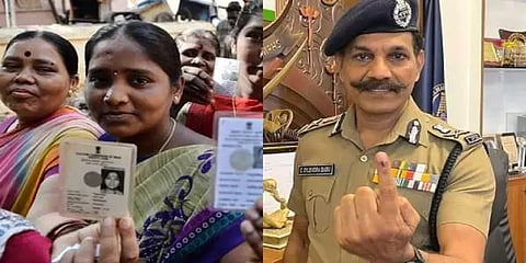 ''அமைதியாக நடைபெற்ற வாக்குப்பதிவு''  - டிஜிபி சைலேந்திர பாபு