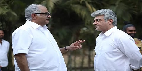 ”அடக்கம், ஒழுக்கம், அர்ப்பணிப்பு'- அஜித்தை புகழ்ந்து தள்ளிய போனி கபூர்