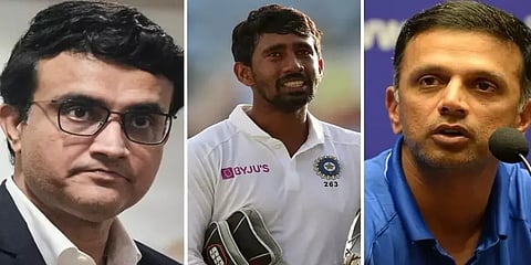 டிராவிட், கங்குலி குறித்து பகிரங்க கருத்து  - சாஹாவிடம் விளக்கம் கேட்க பிசிசிஐ முடிவு?