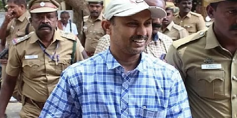 ராஜிவ் காந்தி கொலை வழக்கு -  ரவிச்சந்திரனுக்கு சிறை விடுப்பு