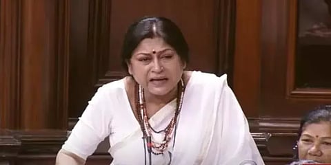 மேற்கு வங்க படுகொலை சம்பவம் - நாடாளுமன்றத்தில் கதறி அழுத பாஜக பெண் எம்.பி.