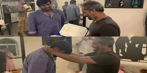 இயக்குநர் குமாரராஜாவுக்கு நன்றி - விஜய் சேதுபதி மகிழ்ச்சியுடன் பகிர்ந்த ட்வீட்