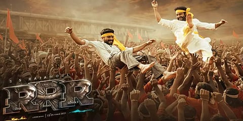 பாலிவுட் படங்களை ஓரங்கட்டி சாதனை புரிந்த  'ஆர்.ஆர்.ஆர்.' திரைப்படம்