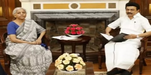 ’ரூ.21 ஆயிரம் கோடி நிலுவைத் தொகை’ - மத்திய நிதியமைச்சரிடம் முதல்வர் ஸ்டாலின் வலியுறுத்தல்