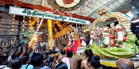 அழகர் வைகை  ஆற்றில் இறங்கும் வைபவம் எப்போது? மதுரையில் தொடங்கியது சித்திரை திருவிழா
