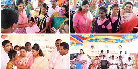 `மாற்றுத்திறனாளிகளின் உரிமைகளை காப்பதே திமுக அரசின் கடமை'- எம்.பி கனிமொழி பேச்சு