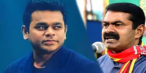 ஏ.ஆர்.ரகுமானுக்கு நெருக்கடி தந்தால் கடும் எதிர்வினையை சந்திக்கநேரிடும்: சீமான் எச்சரிக்கை