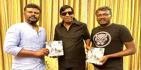 நடிகர் வடிவேல் வெளியிட்ட இயக்குநர் மாரி செல்வராஜின் கவிதைத் தொகுப்பு