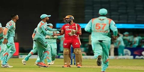ஐபிஎல்: கடைசி ஓவரில் அசத்திய ஆவேஷ் கான் - 20 ரன் வித்தியாசத்தில் லக்னோ வெற்றி