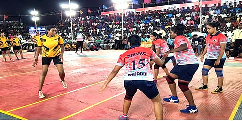 தென்னிந்திய அளவிலான கபடி போட்டி: பெண்கள் பிரிவில்  தமிழக அணி முதலிடம்