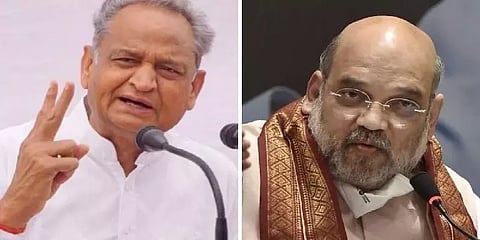 அமித் ஷாவுக்கு துணிச்சல் இருந்தால் இதை செய்யட்டும்... ராஜஸ்தான் முதல்வர் சவால்