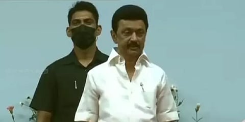 ‘பாரத் மாதா கி ஜே!’ - ‘கலைஞர் வாழ்க!’  - நேரு விளையாட்டு அரங்கை அதிரவைத்த கோஷங்கள்!
