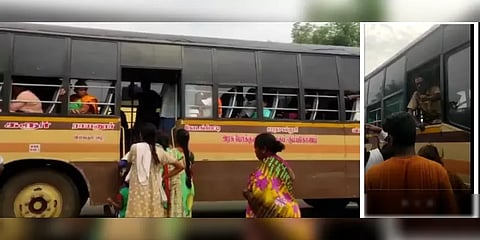 இலவச பயணம் என்று கூறி பெண் பயணிக்கு அவமரியாதை - ஓட்டுநர், நடத்துநர் சஸ்பெண்ட்!