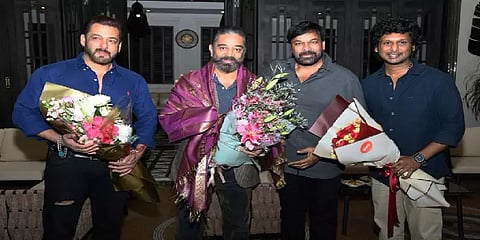 அடங்காத 'விக்ரம்' ஃபீவர்.. கமல், லோகேஷுக்கு விருந்து வைத்து பாராட்டி தள்ளிய சிரஞ்சீவி!