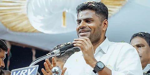 ``ஆதீனத்தை தொட்டுப் பாருங்கள் பார்ப்போம்...”- மதுரை கூட்டத்தில் அண்ணாமலை பேச்சு