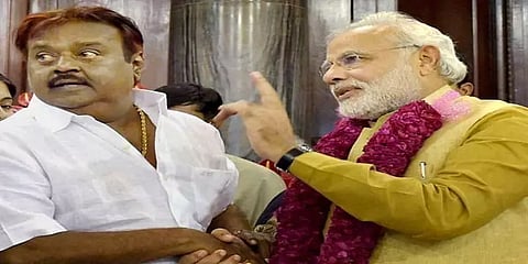 விஜயகாந்த் உடல்நிலை குறித்து நலம் விசாரித்த பிரதமர் மோடி