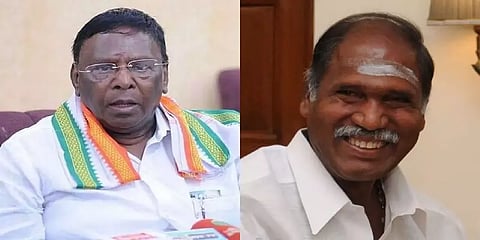 'அதிகாரத்தை விட்டுக்கொடுத்து விட்டார் புதுச்சேரி முதல்வர்' - நாராயணசாமி குற்றச்சாட்டு