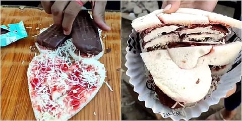 இப்படி ஒரு சாண்ட்விச்சா? எப்பா ஆள விடுங்க - அலறும் Foodies; வீடியோ பகிர்ந்த ஒமர் அப்துல்லா