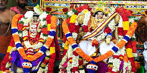 புதுச்சேரி: வெகுவிமர்சையாக நடைபெற்ற காரைக்கால் அம்மையார் திருக்கல்யாண வைபவம்