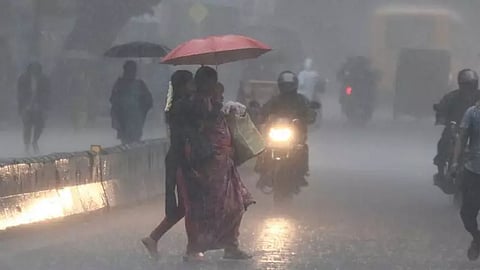 heavy rain