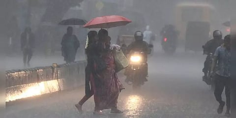 தமிழகத்தில் 2 மாவட்டங்களுக்கு மிக கனமழை எச்சரிக்கை