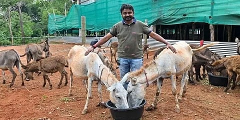 IT வேலைக்கு முழுக்கு போட்டு கழுதை வளர்த்து கல்லா கட்டும் ஸ்ரீநிவாஸ் கவுடா.. யார் இவர்?