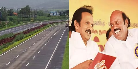 8 வழிச்சாலை திட்டத்தை திமுக எதிர்க்கவில்லையா? அமைச்சர் எ.வ.வேலு பேச்சும், உண்மை நிலவரமும்!